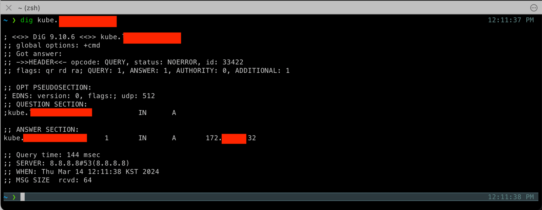 RR DNS 를 통한 kube-apiserver 앞단의 LB 대체 테스트