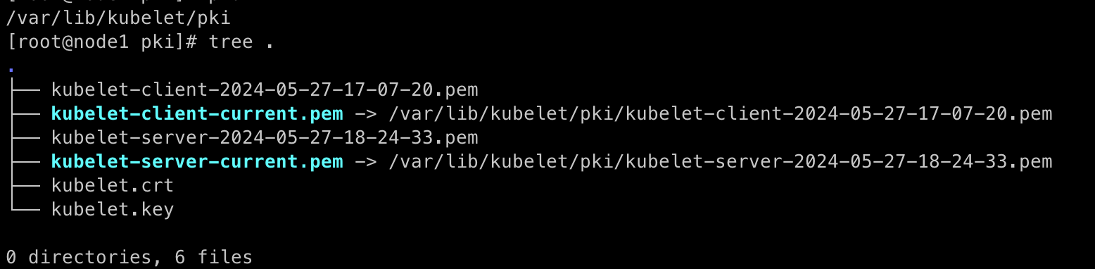 kubelet "서버" 를 위한 인증서 (kubelet.crt, kubelet.key) (feat: Metrics-Server TLS 인증서 오류 조치)